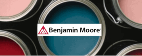 benjamin moore paint with benjamin moore logo