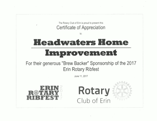 2017 rotary club certification of appreciation 2017 rotary club certification of appreciation