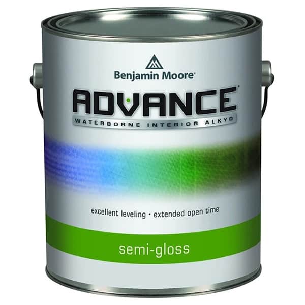 benjamin moore advance semi-gloss paint can