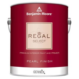 benjamin moore regal pearl sheen paint can