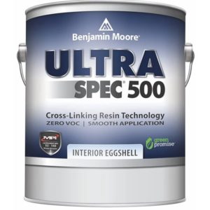 benjamin moore ultra spec eggshell sheen paint can