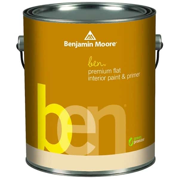 benjamin moore ben interior paint can