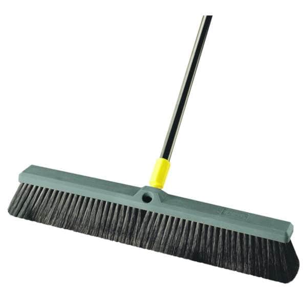 bulldozer push broom