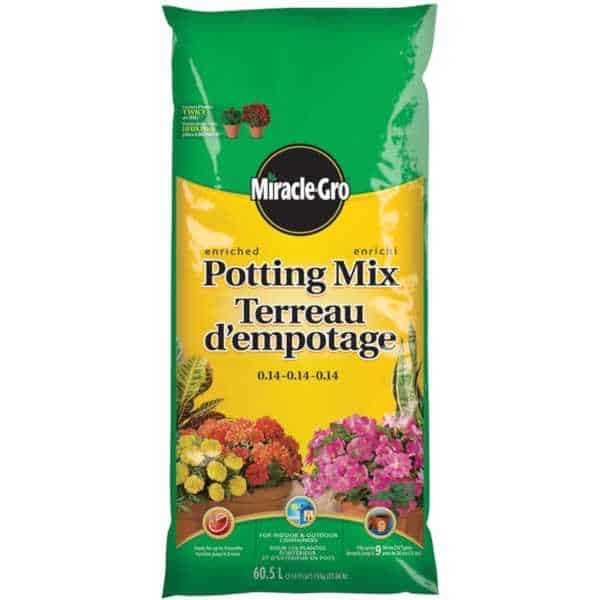miracle gro potting mix