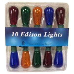vintage christmas lights