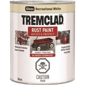 tremclad recreational white