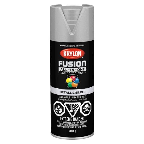 krylon metallic silver