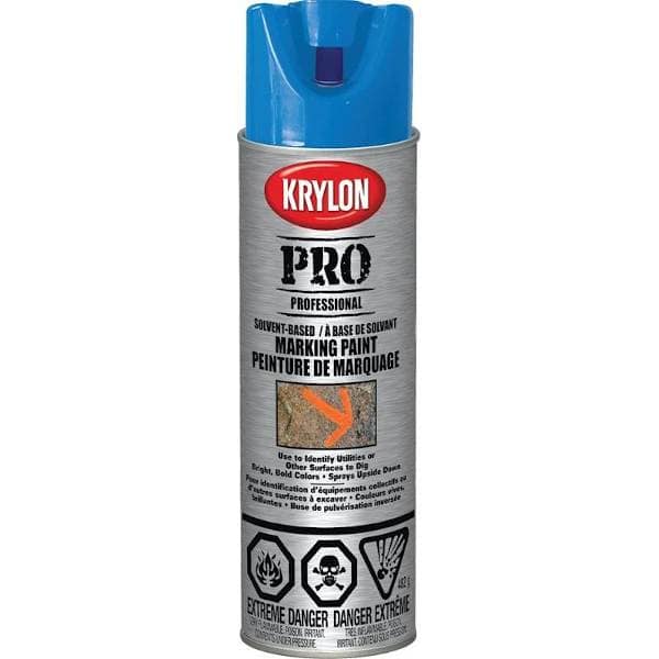 krylon marking paint blue