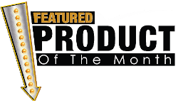 text featured product with arrow pointing down