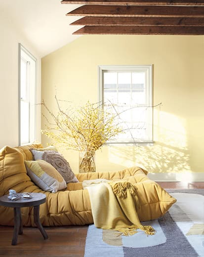 Pale-Moon-Bedroom-413x520 white room with yellow accents