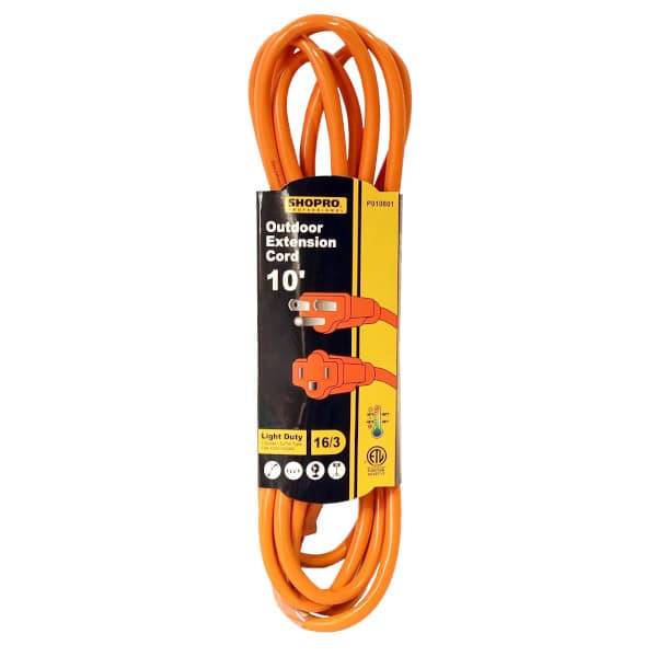 ten foot outdoor extension cord