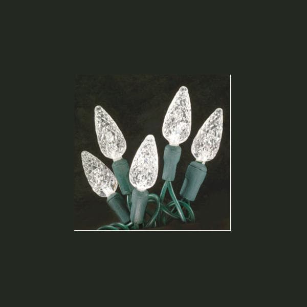 outdoor led christmas lights pure white