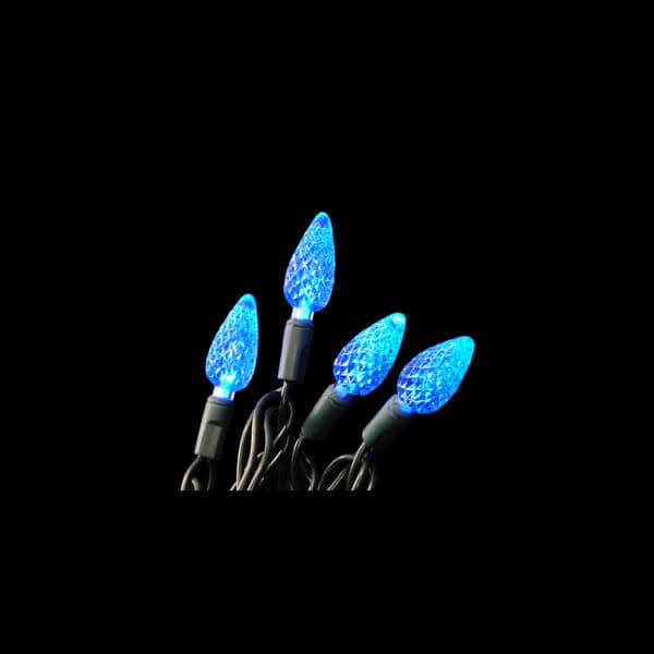 outdoor led christmas lights blue