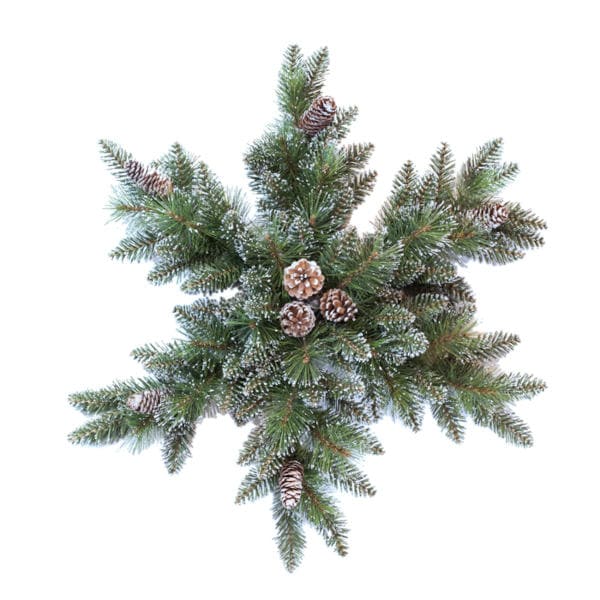 christmas snowflake pine 32 inch