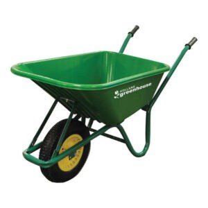 holland greenhouse light poly 6.0 cubic foot wheelbarrow