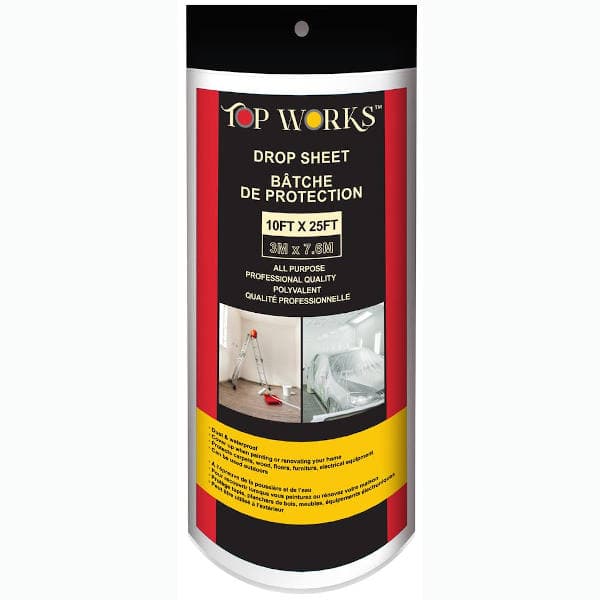 top works drop sheet package