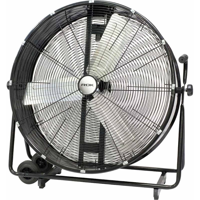 rok 30 inch heavy duty drum fan