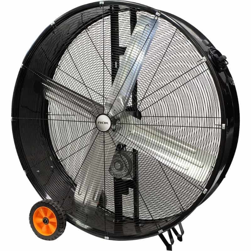 rok 48 inch heavy duty industrial drum fan