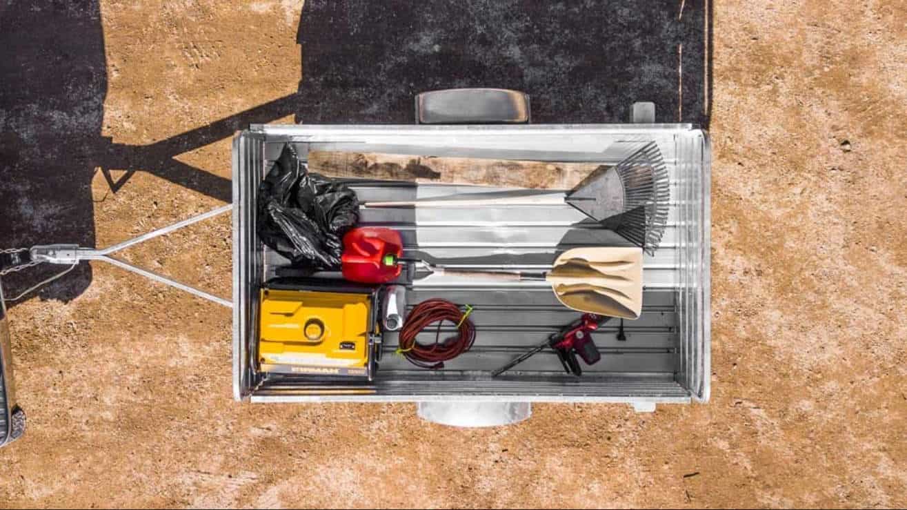 DK2 5X7 Utility Trailer Galvanized - Image 5