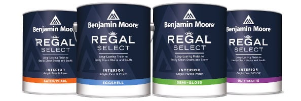 paint-cans-regal four different benjamin moore regal paint cans
