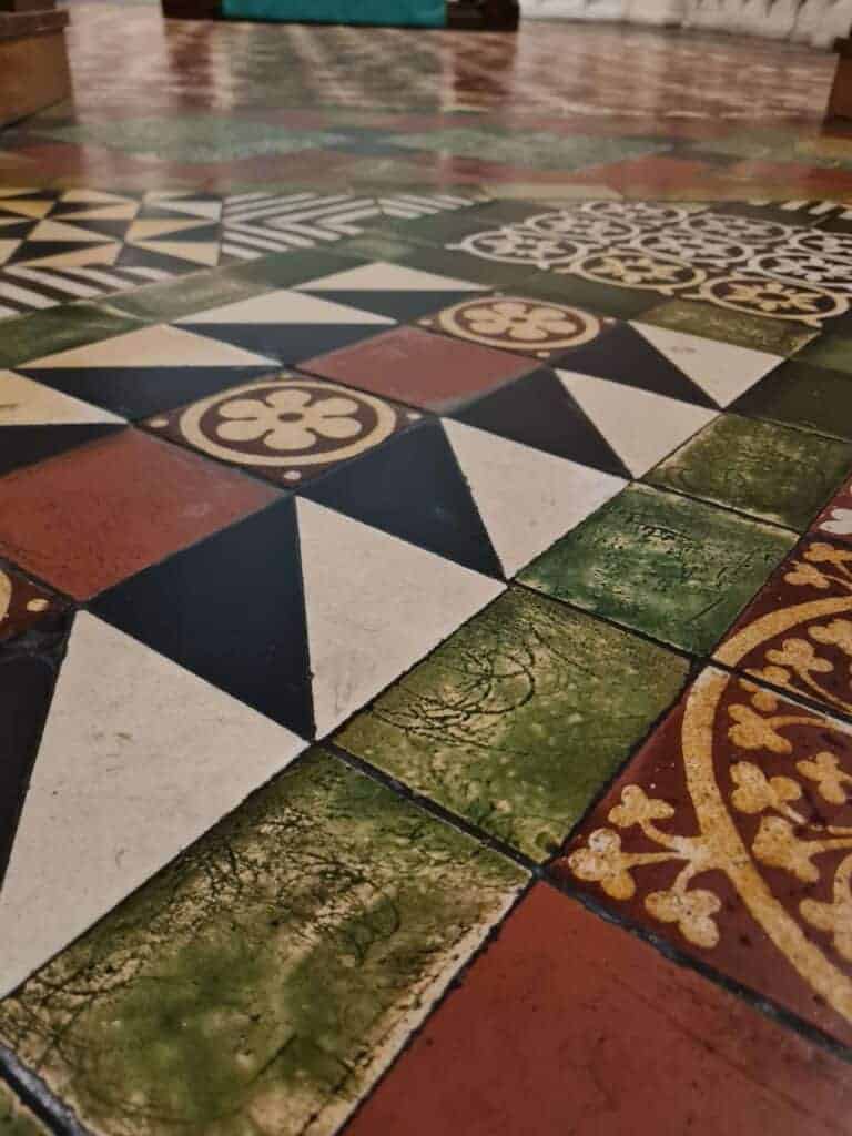 Interior Catedral Iglesia de Cristo Dublin - piso