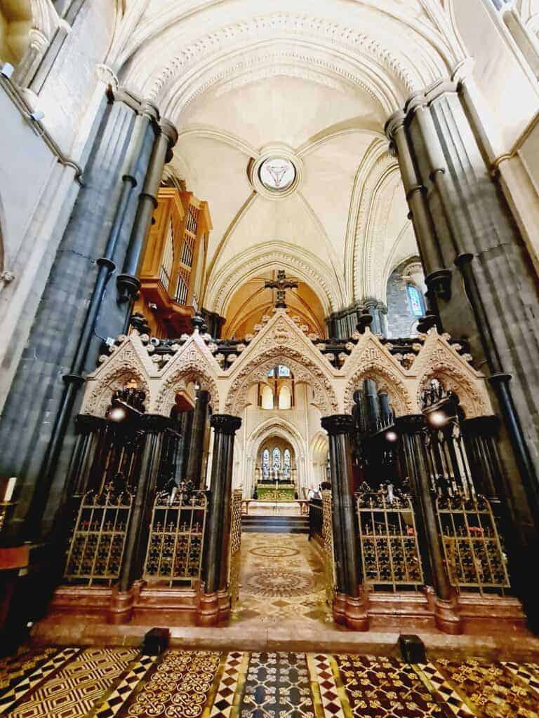 Interior Catedral Iglesia de Cristo Dublin