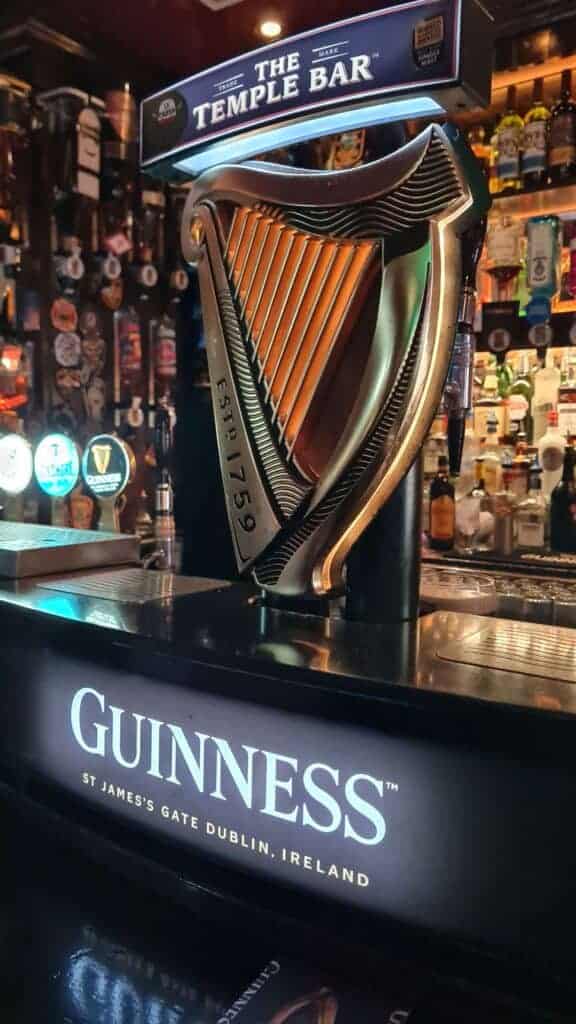 Vista desde la barra del Temple Bar