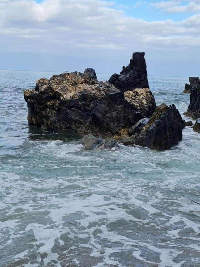 Playa de los acantilados de Howth