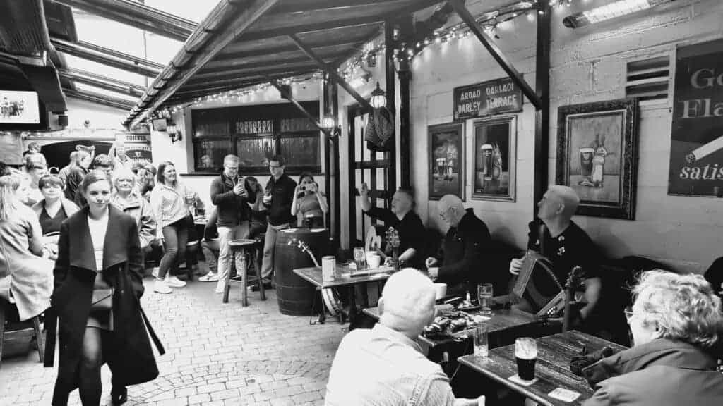 Interior del pub Odonoghues