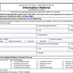 how to report someone to the irs