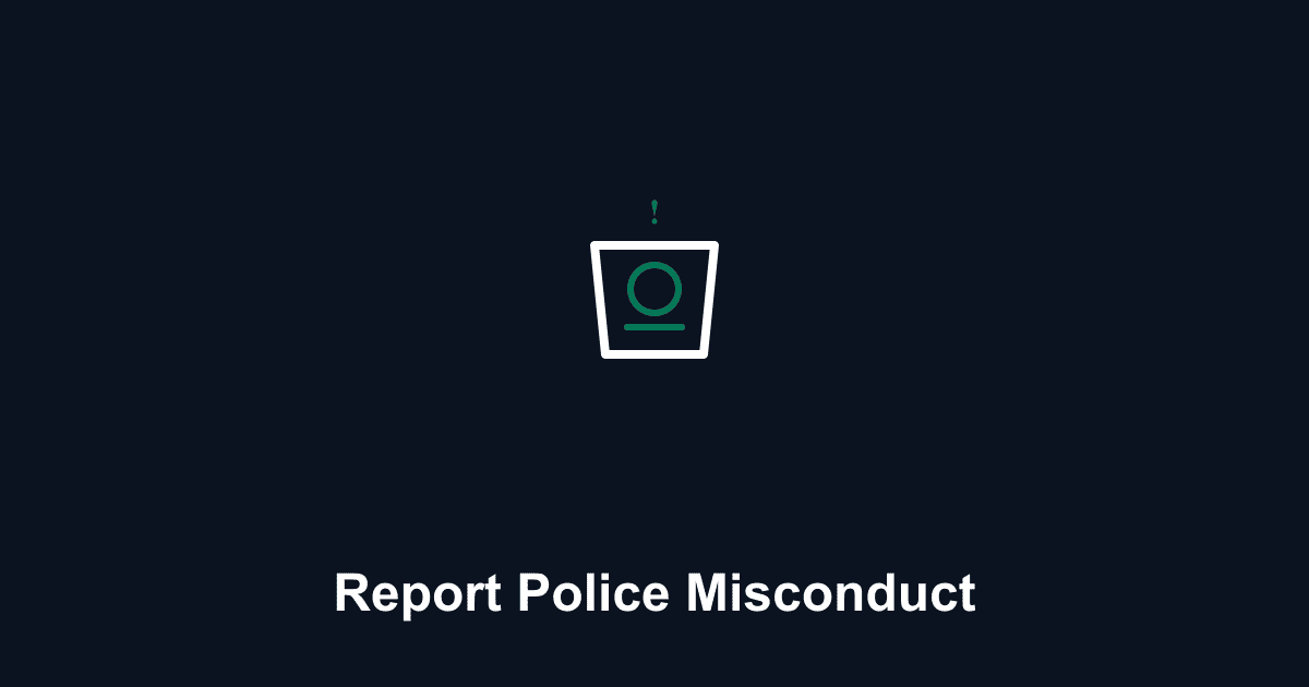 Report Police Misconduct — HowToReport.org guide
