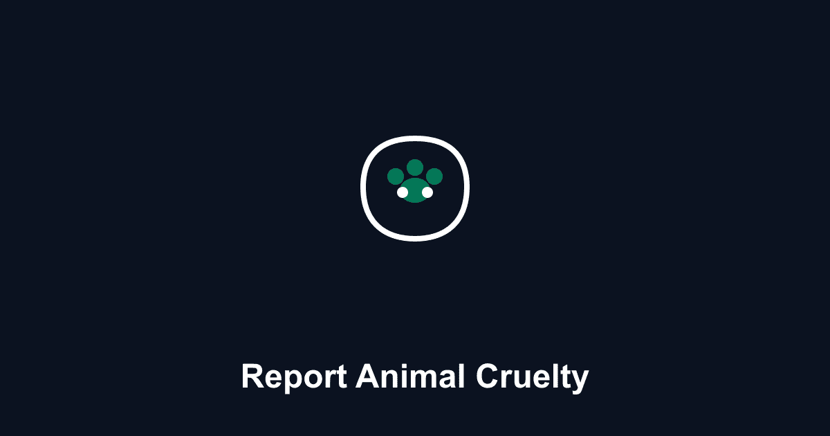 Report Animal Cruelty — HowToReport.org guide
