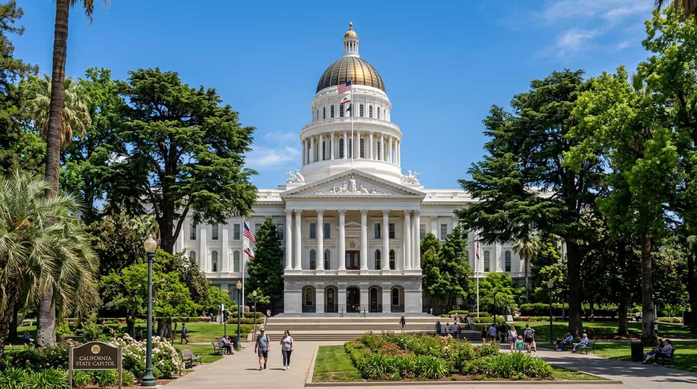 California State Capitol and Consumer Regulatory Offices