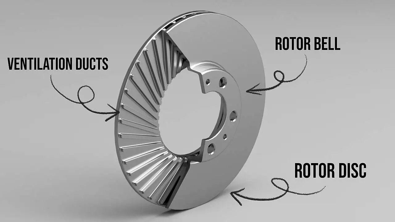 Inspecting replaced automotive brake rotor parts and documenting unnecessary mechanical repairs