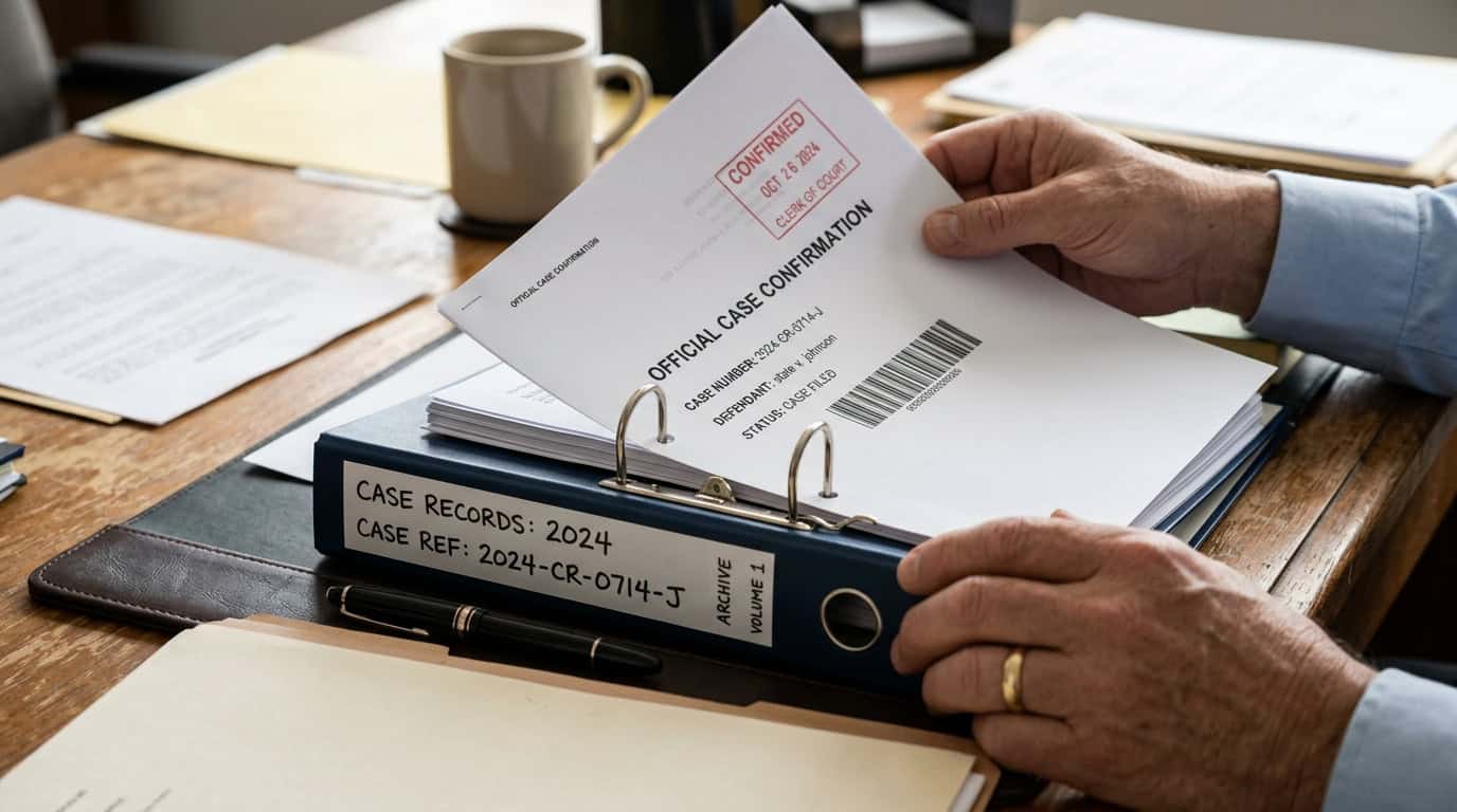 Archiving SSA OIG case reference dossier and official confirmation documentation