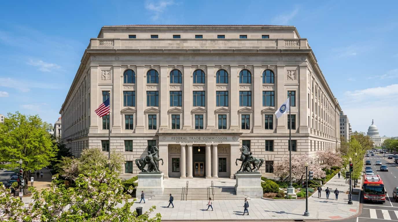 Federal Trade Commission building exterior in Washington DC