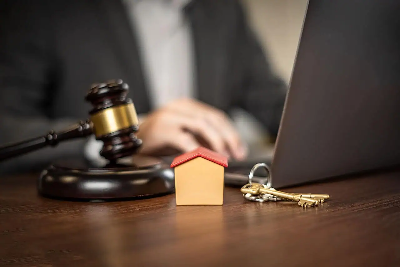 Organizing residential lease agreements and rent payment records for court filing