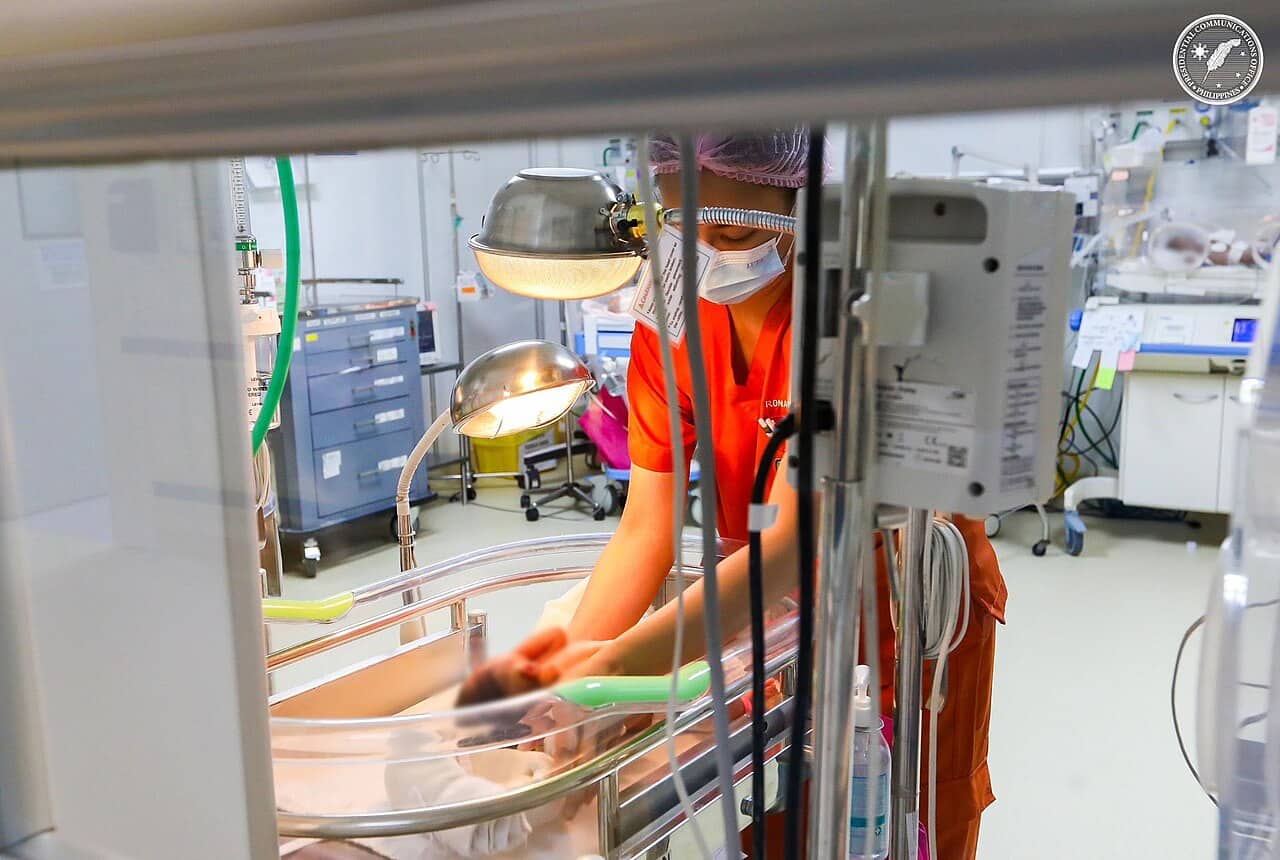 Patient reviewing unexpected hospital balance bill and out-of-network charge statement