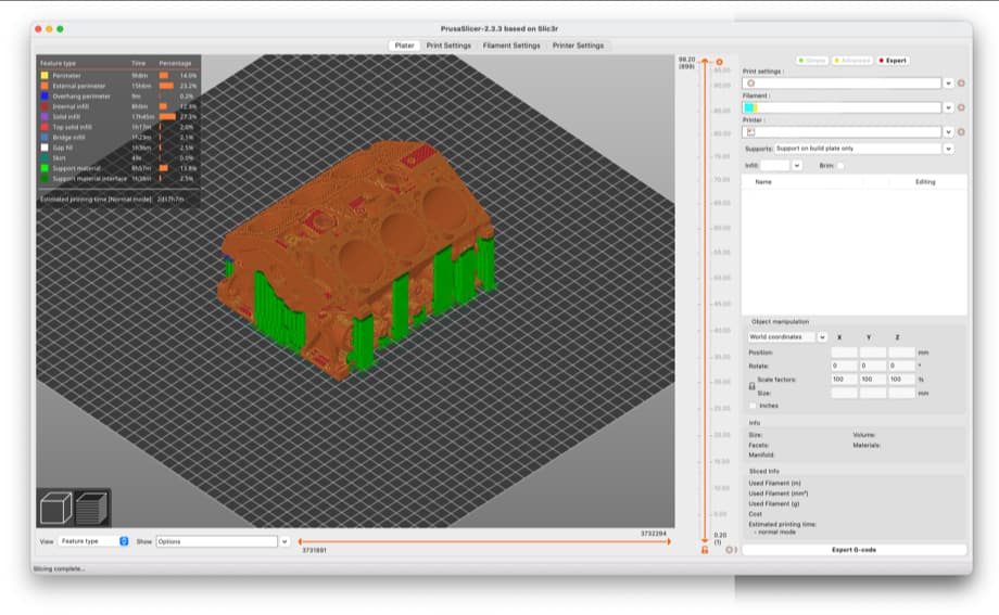 Cena 3D tisku
