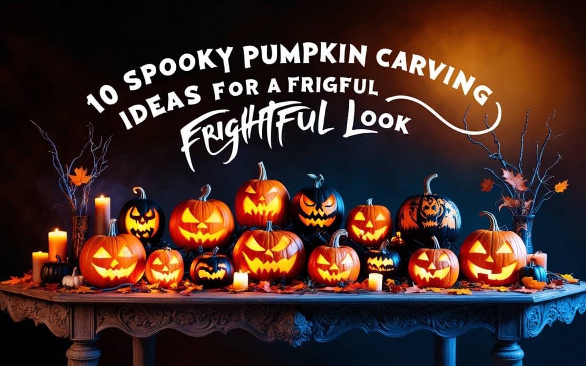 10 Spooky Pumpkin Carving Ideas For A Frightful Look