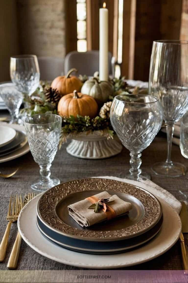 12 Thanksgiving Decorations For A Round Table That Create The Perfect ...
