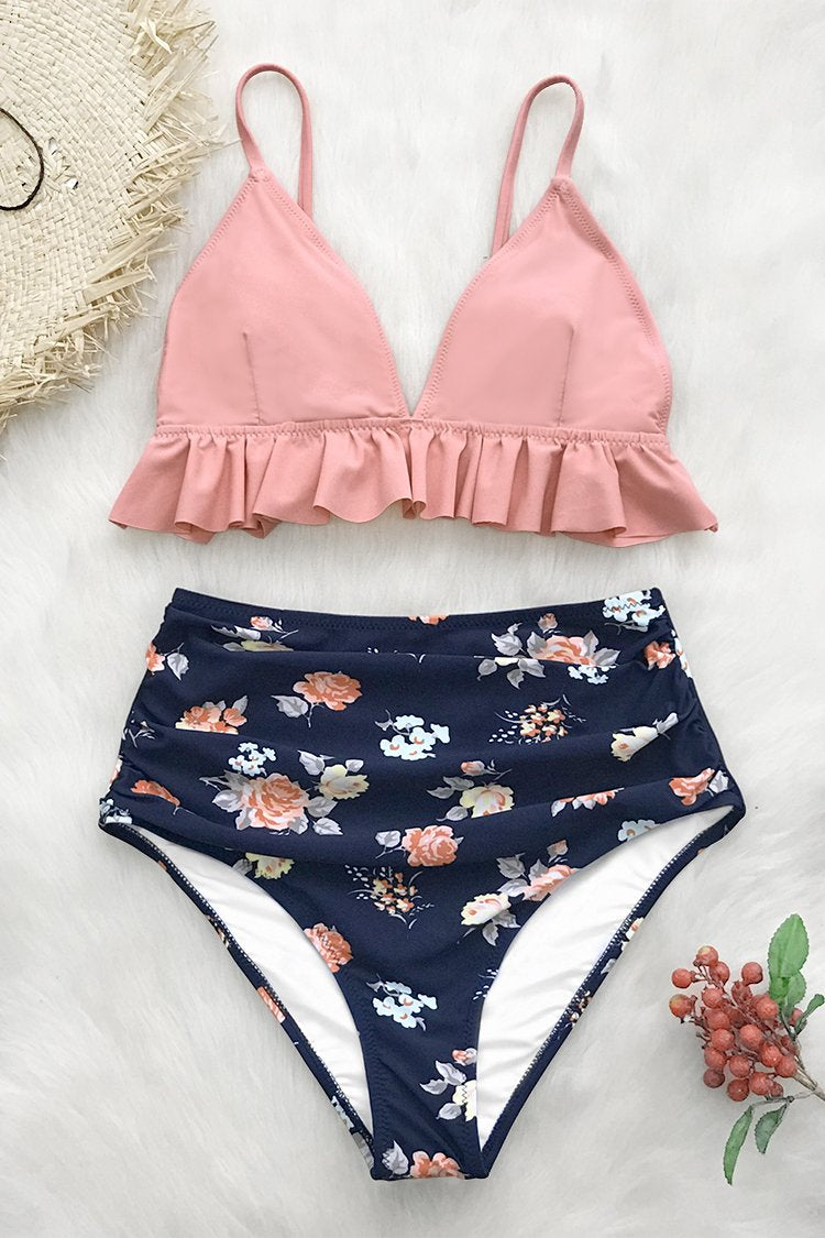 cupshe high waisted bikini review