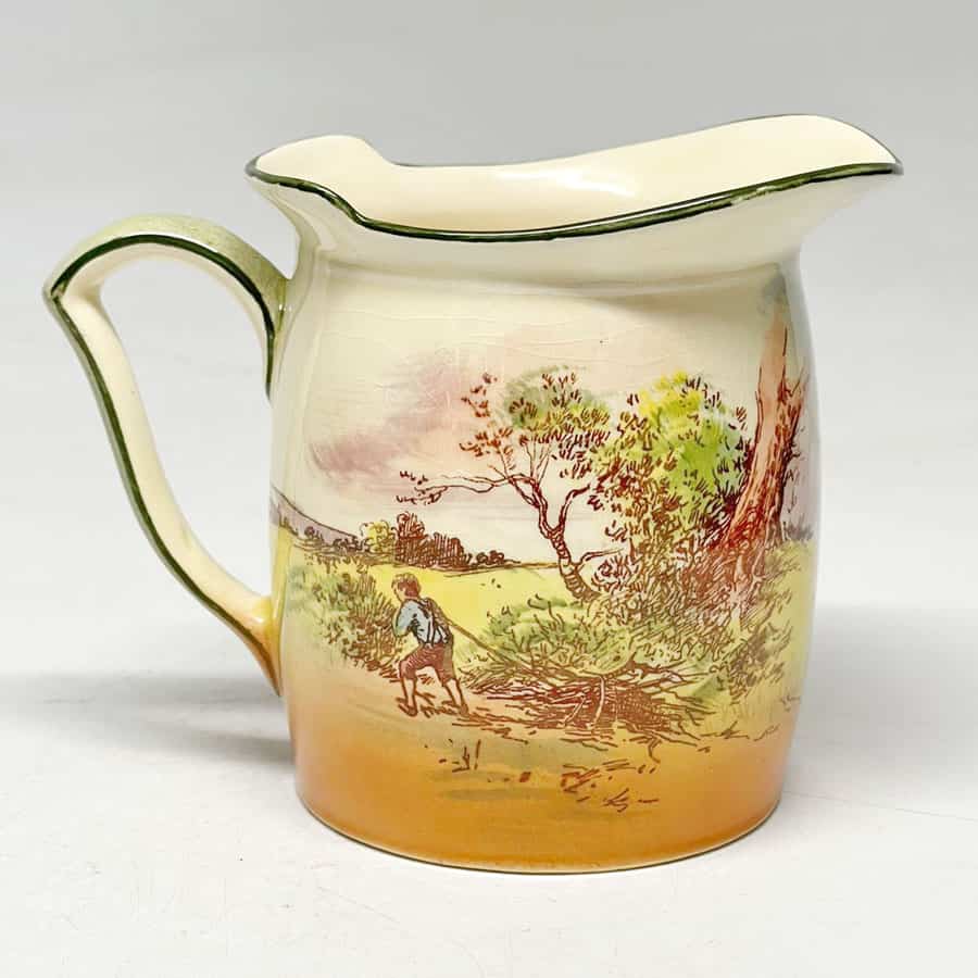 Royal Doulton Rustic England Jug D5694 Clyde on 4th Antiques