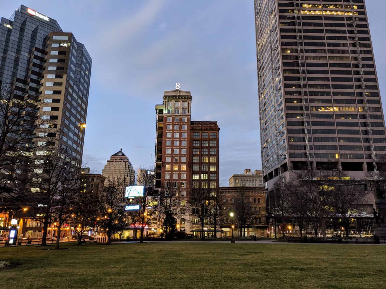 8 on the square view from statehouse
