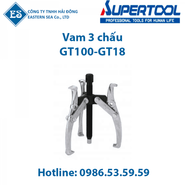 Vam 3 chấu GT100-GT18