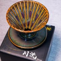 川流茶葉末釉濾杯
