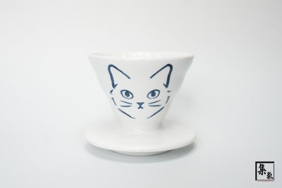 Hario V60 Cat Blue Porcelain 01 Dripper