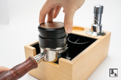 Muvna Solid Wood Tamper Stand (Compatible with 51/53/58mm)
