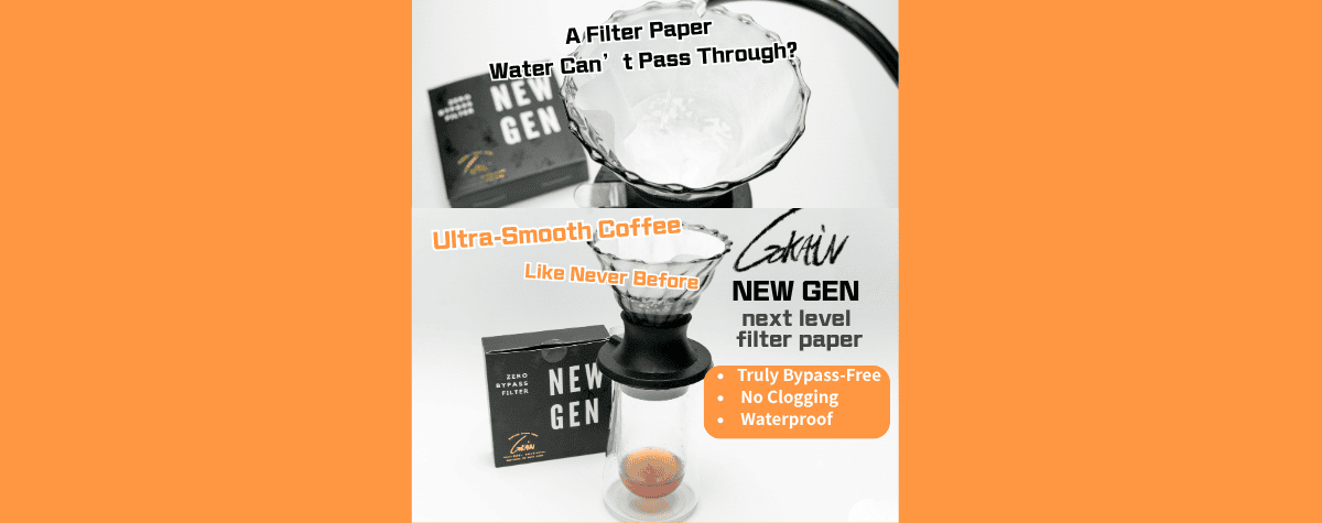Cutting-Edge Tech 😎 A Filter Paper That Water Can’t Pass Through — Only Coffee Liquid Gets Through⁉️<br>Brew the Cleanest and Most Refined Flavours 😋