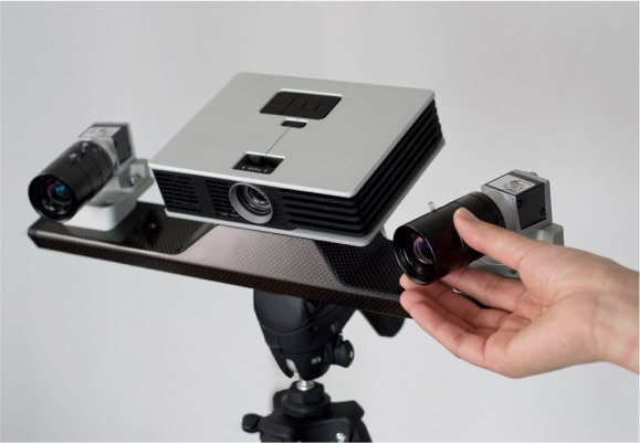 flexible structured light 3d scanner